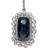 アンティーク風 サファイア 16.44ct ダイヤモンド 0.54ct 透明石 ペンダントトップ K18WGホワイトゴールド 18金 9.1g レディース
【中古】【真子質店】【NN】




【ISTMo】