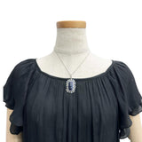 アンティーク風 サファイア 16.44ct ダイヤモンド 0.54ct 透明石 ペンダントトップ K18WGホワイトゴールド 18金 9.1g レディース
【中古】【真子質店】【NN】




【ISTMo】