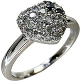 12号 心形主题 花卉设计 钻石 0.41ct 黑钻石 0.09ct 戒指 K18WG白金 18K 4.1g 女士
【中古】【真子质店】【NN】




【SIMa】