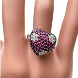 11号 ハート ブラックコーティング ルビー 1.82ct ダイヤモンド 0.32ct リング・指輪 K18WGホワイトゴールド 18金 7.7g レディース
【中古】【真子質店】【NN】




【IYxY】