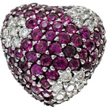 11号 ハート ブラックコーティング ルビー 1.82ct ダイヤモンド 0.32ct リング・指輪 K18WGホワイトゴールド 18金 7.7g レディース
【中古】【真子質店】【NN】




【IYxY】