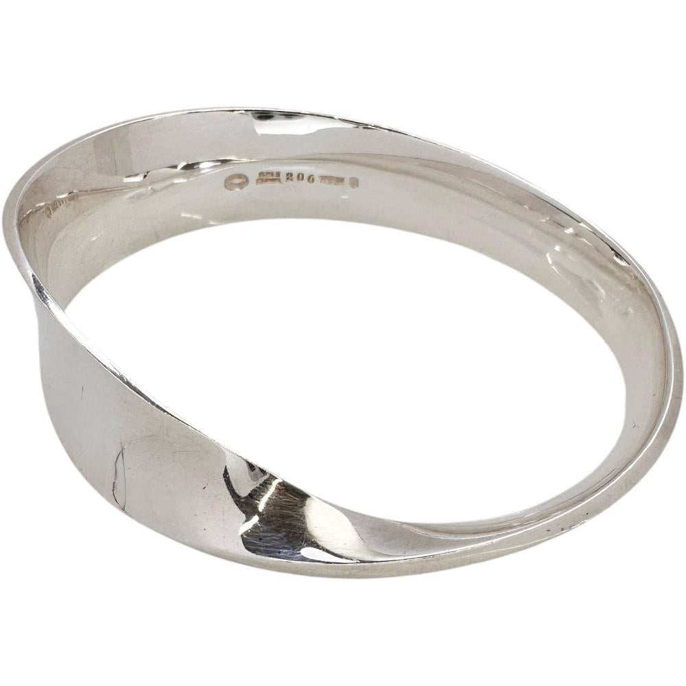  　206 バングル　メビウス　トールン　シルバー　925 Georg Jensen/ジョージジェンセン】 メビウス トールン バングル