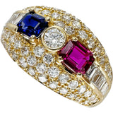 16号 蓝宝石 0.32ct 红宝石 0.32ct 钻石 1.36ct 戒指 K18黄金 18K 4.6g 女士
【二手】【真子质店】【NN】




【IMaTx】