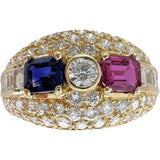 16号 蓝宝石 0.32ct 红宝石 0.32ct 钻石 1.36ct 戒指 K18黄金 18K 4.6g 女士
【二手】【真子质店】【NN】




【IMaTx】
