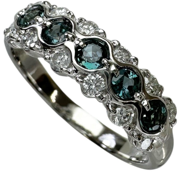 オパール ダイヤモンドリング Pt900 6.2g 13号 Jewelry Opal1.21ct