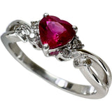 Size 11.5 Heart Cut Pink Sapphire 0.45ct Diamond 0.05ct Ring K18WG 18k 3.7g Ladies
【Used】【Makoto Shichiten】【NN】




【MiDK】