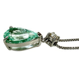 パライバトルマリン 1.44ct ダイヤモンド 0.10ct ネックレス K18WGホワイトゴールド 18金 3.3g 46cm レディース
【中古】【真子質店】【NN】




【IMaTx】
