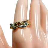 14号 チェーンデザイン リング・指輪 K18YGイエローゴールド 18金/K18PGピンクゴールド 18金/Pt950プラチナ 5.2g スリーカラー レディース
【中古】【真子質店】【BL】




【Kxx】
【ex】