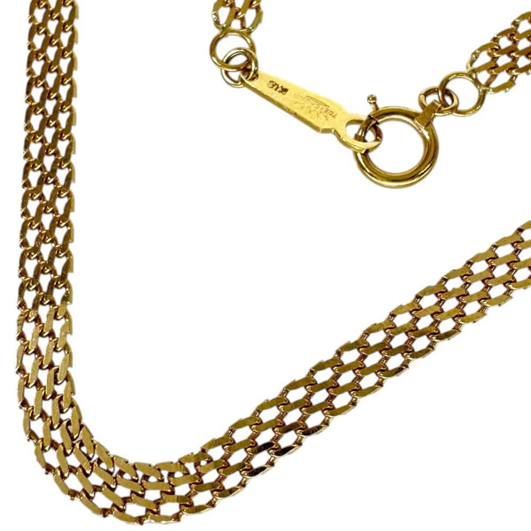 TOEI CROWN（トーエイクラウン）ネックレス 18金 TOEI CROWN/トーエイクラウン メッシュ ネックレス K18ゴールド 18金