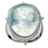 【TASAKI/タサキ】 ストーンカメオ ブローチ兼用 女性像 メノウ ダイヤモンド ペンダントトップ K14WGホワイトゴールド 14金 8.2g ブルー レディース
【中古】【真子質店】【NN】




【MaDx】