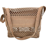 [Christian Dior] Shoulder Bag Cotton Pink Beige/Silver Hardware Ladies [Used] [Makoto Shichiten] [BL]