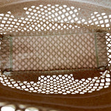 [Christian Dior] Shoulder Bag Cotton Pink Beige/Silver Hardware Ladies [Used] [Makoto Shichiten] [BL]
