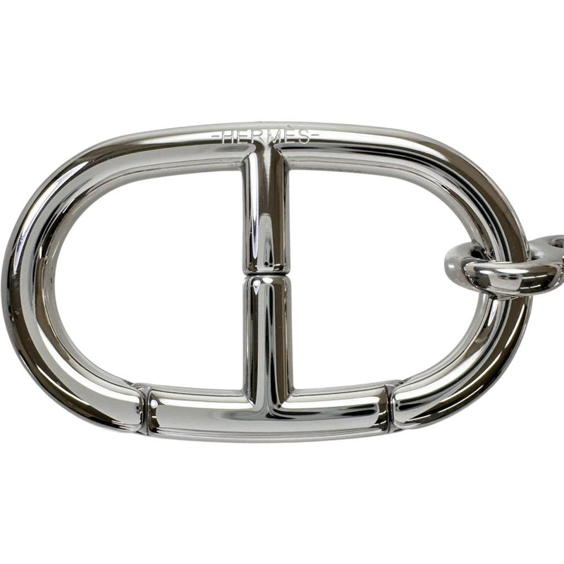 HERMES/エルメス】 シェーヌダンクル キーリング キーホルダー メタル
