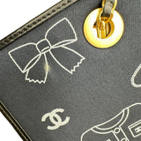 【CHANEL/シャネル】 アイコンチェーントート シリアルシールあり トートバッグ コットン/レザー ネイビー/ブラック金具 レディース【中古】【真子質店】【BL】




【IYTx】