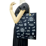 【CHANEL/シャネル】 アイコンチェーントート シリアルシールあり トートバッグ コットン/レザー ネイビー/ブラック金具 レディース【中古】【真子質店】【BL】




【IYTx】