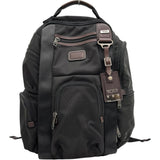 [TUMI] 22382HKH ALPHA BRAVO Kingsville Deluxe Brief Pack Backpack Nylon/Leather Black Nylon/Brown Leather/Silver Hardware Men's [Used] [Makoto Shichiten] [BL]

[IIx]