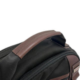 [TUMI] 22382HKH ALPHA BRAVO Kingsville Deluxe Brief Pack Backpack Nylon/Leather Black Nylon/Brown Leather/Silver Hardware Men's [Used] [Makoto Shichiten] [BL]

[IIx]