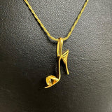 High Heel Motif Necklace K18 Gold 18K 4.6g 40cm Ladies
[Used] [Makoto Shichiten] [BL]

[MiDx]
[ex]
