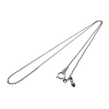 Chain only Necklace K18WG White Gold 18K 2.7g 45cm Ladies
【Used】【Makoto Shichiten】【BL】




【Moxx】
【ex】