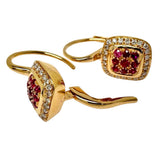 Ruby Diamond Earrings K18 Gold 18K 6.2g Ladies
【Used】【Makoto Shichiten】【NN】




【IIDx】