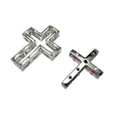 十字架 3向 红宝石 共0.58ct 钻石 共0.35ct 吊坠 K18WG白金 18K 4.7g 女士
【中古】【真子质店】【NN】




【MiMix】