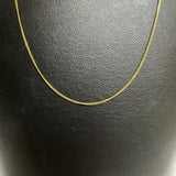 只有链条的项链 K18黄金 18K 1.6g 42cm 女士
【二手】【真子质店】【BL】




【Maxx】
【ex】