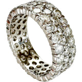 ★★Final Special Price Size 13 Full Eternity Diamond 4.67ct Ring, Pt900 Platinum, 8.4g, Women's
[Used] [Makoto Shichiten] [NN]

[TYYT]