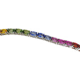 Multicolor Sapphire Bracelet K14WG White Gold 14K (Purity Analyzed) 13.4g 15cm Ladies
[Used] [Makoto Shichiten] [NN]




[TxTD]