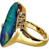 Size 12 Boulder Opal 8.66ct Diamond Ring K18 Gold 18K 15.2g Ladies
[Used] [Makoto Shichiten] [NN]




[TSMoS]
