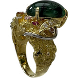 12号【DESIGNER JEWELRY/作家ジュエリー】 トラピッチェエメラルド 5.83ct ダイヤモンド 0.09ct サファイア/ルビー 0.21ct リング・指輪 K18ゴールド 18金/Pt900プラチナ 8.9g レディース
【中古】【真子質店】【NN】




【TTxx】