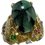 12号【DESIGNER JEWELRY/作家ジュエリー】 トラピッチェエメラルド 5.83ct ダイヤモンド 0.09ct サファイア/ルビー 0.21ct リング・指輪 K18ゴールド 18金/Pt900プラチナ 8.9g レディース
【中古】【真子質店】【NN】




【TTxx】