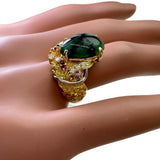 12号【DESIGNER JEWELRY/作家ジュエリー】 トラピッチェエメラルド 5.83ct ダイヤモンド 0.09ct サファイア/ルビー 0.21ct リング・指輪 K18ゴールド 18金/Pt900プラチナ 8.9g レディース
【中古】【真子質店】【NN】




【TTxx】