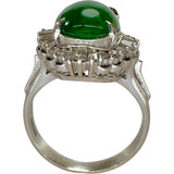 Size: 10 Jade 3.11ct Diamond 0.46ct Ring Pt900 Platinum 7.1g Ladies
【Used】【Makoto Shichiten】【NN】




【SKS】
