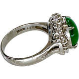 Size: 10 Jade 3.11ct Diamond 0.46ct Ring Pt900 Platinum 7.1g Ladies
【Used】【Makoto Shichiten】【NN】




【SKS】
