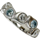 10.5 Ring Size Ice Blue Diamond (Treated) 0.19ct Diamond 0.31ct Ring Pt900 Platinum 4.2g Ladies
【Used】【Makoto Shichiten】【NN】

【YTI】