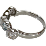 10.5 Ring Size Ice Blue Diamond (Treated) 0.19ct Diamond 0.31ct Ring Pt900 Platinum 4.2g Ladies
【Used】【Makoto Shichiten】【NN】

【YTI】