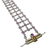 ピンクサファイア ブレスレット K18WGホワイトゴールド 18金 22.3g 18cm レディース
【中古】【真子質店】【NN】




【DKIS】