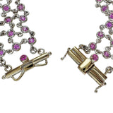 ピンクサファイア ブレスレット K18WGホワイトゴールド 18金 22.3g 18cm レディース
【中古】【真子質店】【NN】




【DKIS】