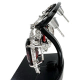 フラワーモチーフ ガーネット 9.075ct ダイヤモンド 0.84ct ピアス Pt950プラチナ 8.0g レディース
【中古】【真子質店】【NN】




【IxxI】