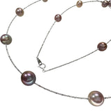 マルチカラーパール9.2～11.4ｍｍ ネックレス K18WGホワイトゴールド 18金 25.1g 86cm レディース
【中古】【真子質店】【NN】




【KST】