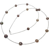 マルチカラーパール9.2～11.4ｍｍ ネックレス K18WGホワイトゴールド 18金 25.1g 86cm レディース
【中古】【真子質店】【NN】




【KST】