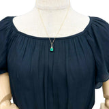 エメラルド 1.60ct ダイヤモンド 0.13ct ネックレス K18ゴールド 18金 2.7g 45cm レディース
【中古】【真子質店】【NN】




【YYx】