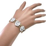 ローズモチーフ シェルカメオ ブレスレット K18ゴールド 18金 11.2g 18.5cm レディース
【中古】【真子質店】【NN】




【IMaKMo】