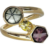 19号 トラピッチェルビー/エメラルド 刻0.88/1.01ct カナリートルマリン 0.30ct リング・指輪 K18ゴールド 18金 6.0g レディース
【中古】【真子質店】【NN】




【IIIx】