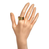 Size 19 Flat Ring K18 Gold 18K 7.2g Ladies
[Used] [Makoto Shichiya] [NN]




【IMaMax】
【ex】
