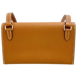 【HERMES】 Nap To Go Shoulder Bag, W-engraved (2024 production), Veau Epsom, Brown Leather (Gold)/Silver Hardware, Women's, Pre-owned 【Makoto Shichiten】【BL】

【MaIxx】