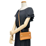 【HERMES】 Nap To Go Shoulder Bag, W-engraved (2024 production), Veau Epsom, Brown Leather (Gold)/Silver Hardware, Women's, Pre-owned 【Makoto Shichiten】【BL】

【MaIxx】