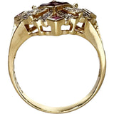 12.5号 ルビー 0.42ct ダイヤモンド 0.10ct リング・指輪 K18ゴールド 18金 3.6g レディース
【中古】【真子質店】【NN】




【KMaK】