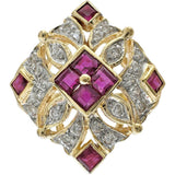 12.5号 ルビー 0.42ct ダイヤモンド 0.10ct リング・指輪 K18ゴールド 18金 3.6g レディース
【中古】【真子質店】【NN】




【KMaK】