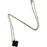【Van Cleef & Arpels/ヴァンクリーフ＆アーペル】 ヴィンテージアルハンブラ オニキス ネックレス K18YGイエローゴールド 18金 5.1g 42cm レディース
【中古】【真子質店】【GD】




【MaYMax】